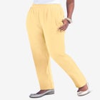 Plus Size Straight Leg Soft Knit Pull On Pant image number null
