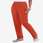 Plus Size Soft Knit Relaxed Pull-On Straight Leg Pant image number null