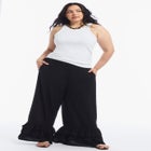 Ruffled Hem Pant image number null