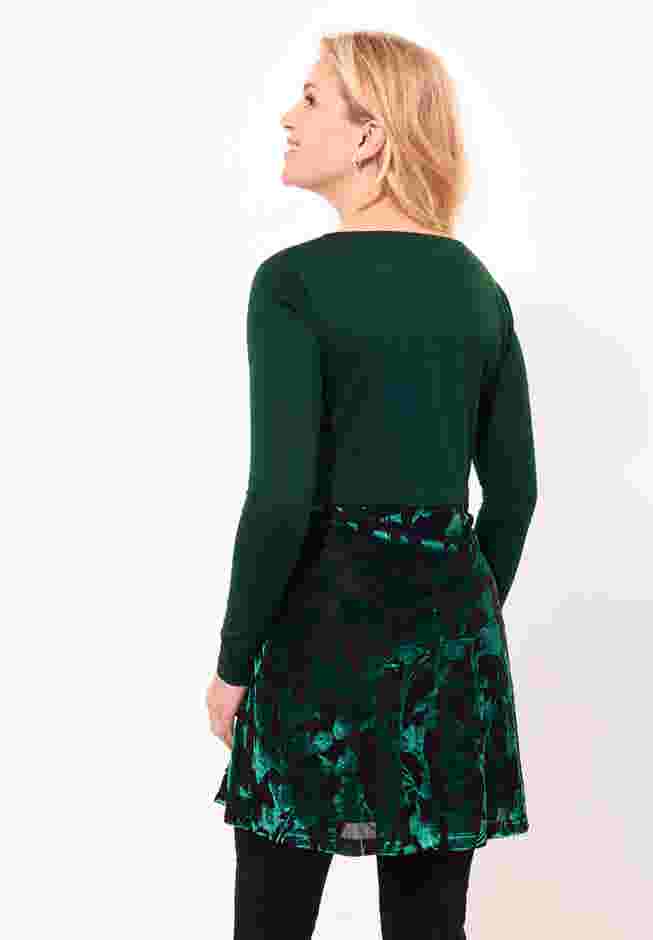 Burnout Velvet Shrug Tunic image number 4