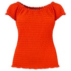 Stretchy Off the Shoulder Tee image number null