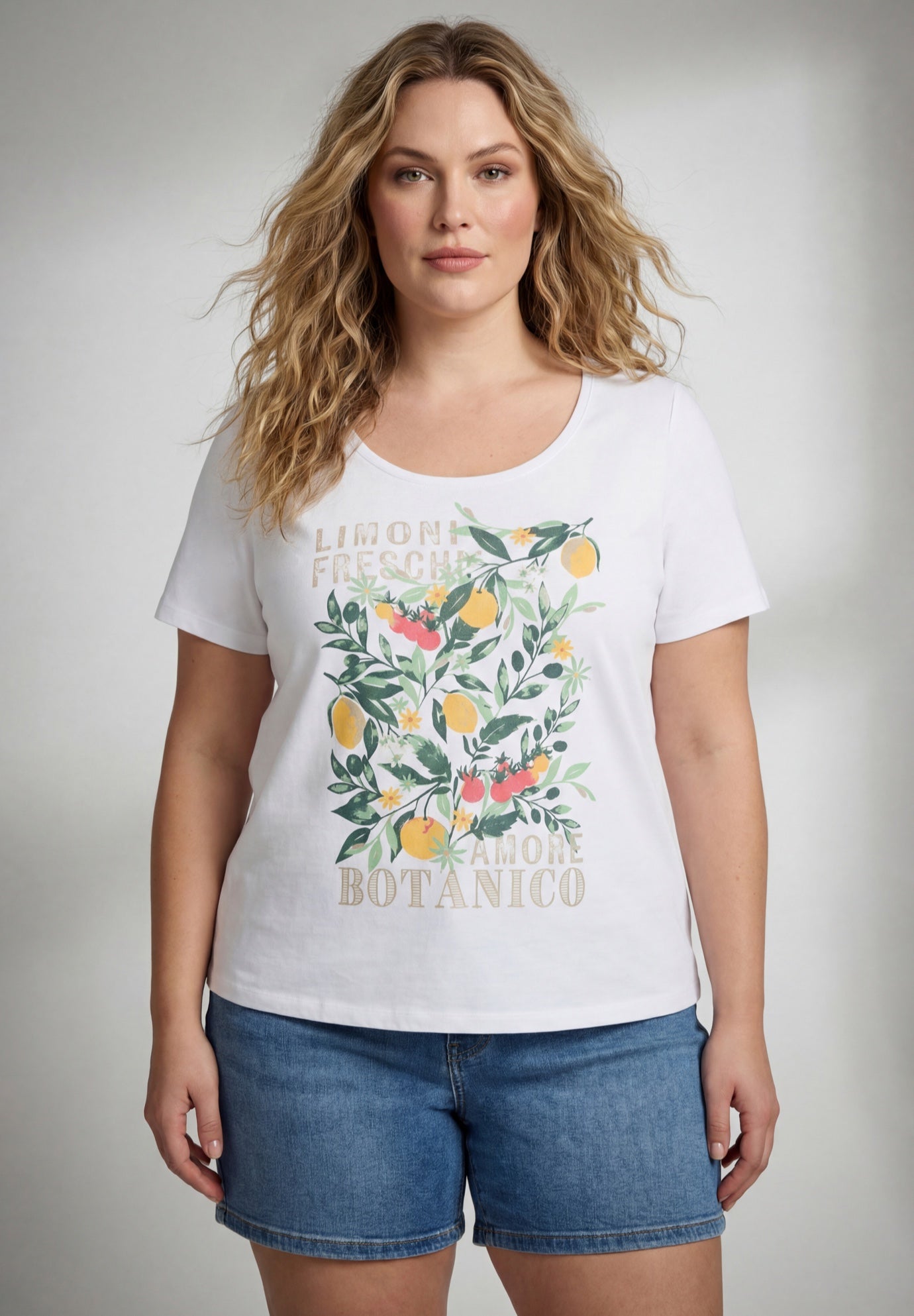 Scoop Neck Graphic Tee image number 0