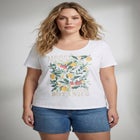 Scoop Neck Graphic Tee image number 0