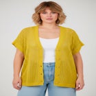 Short Sleeve Button Front Cardigan image number 0