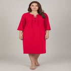 Lacing Sheath Dress image number 0