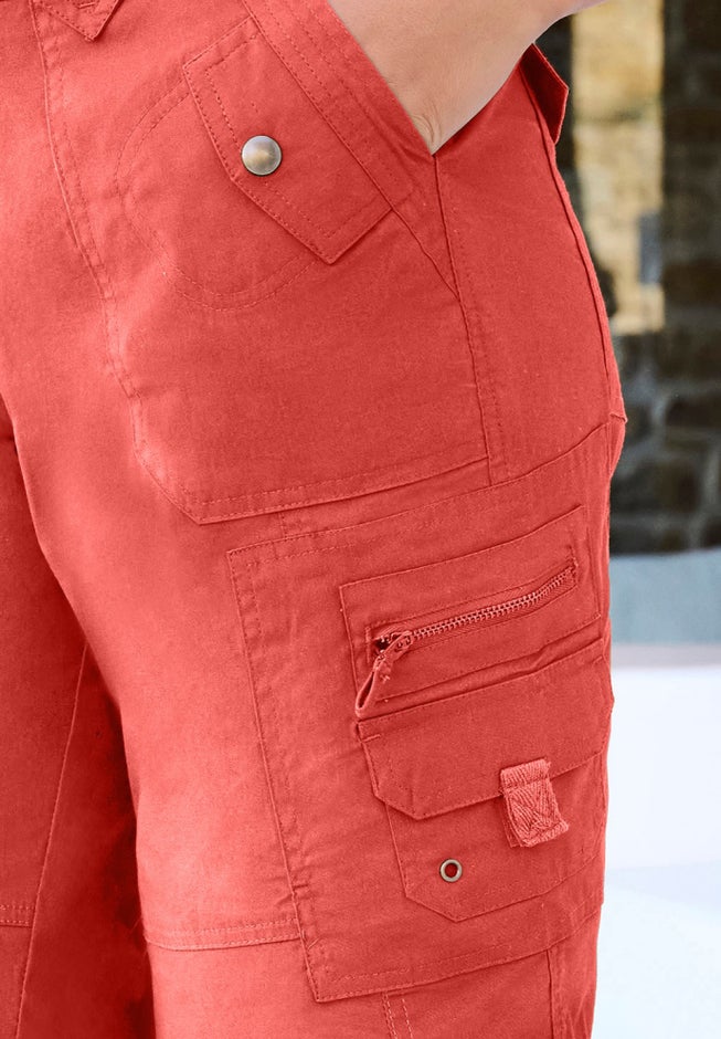 Plus Size Cargo Shorts image number 1