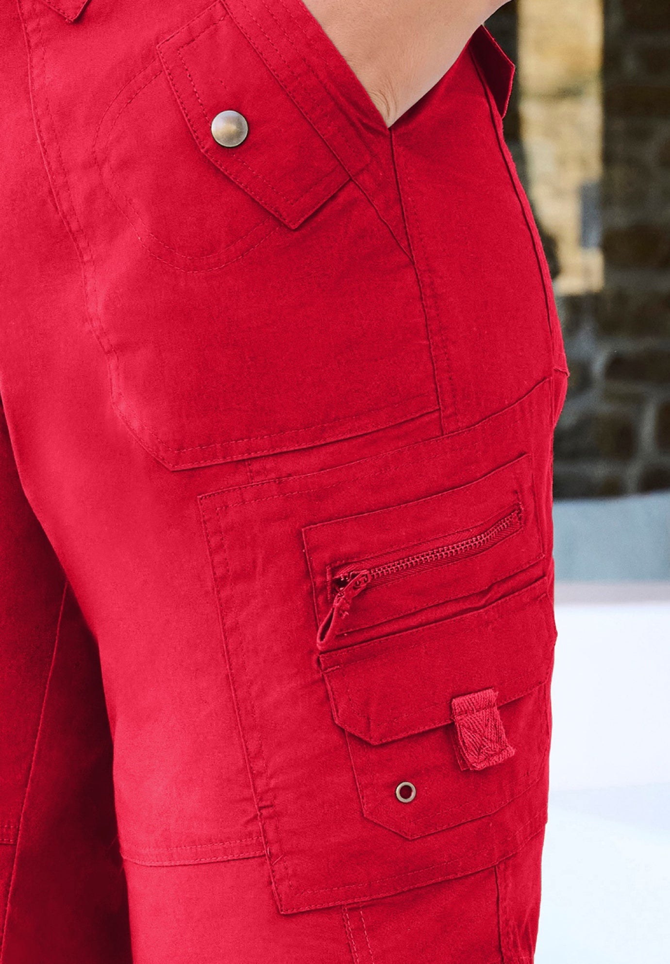 Plus Size Cargo Shorts image number 1