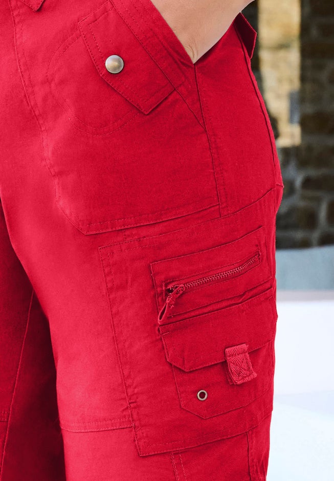 Plus Size Cargo Shorts image number 1