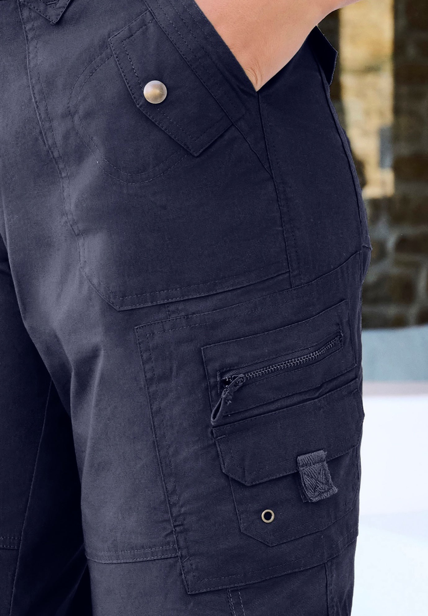 Plus Size Cargo Shorts image number 1