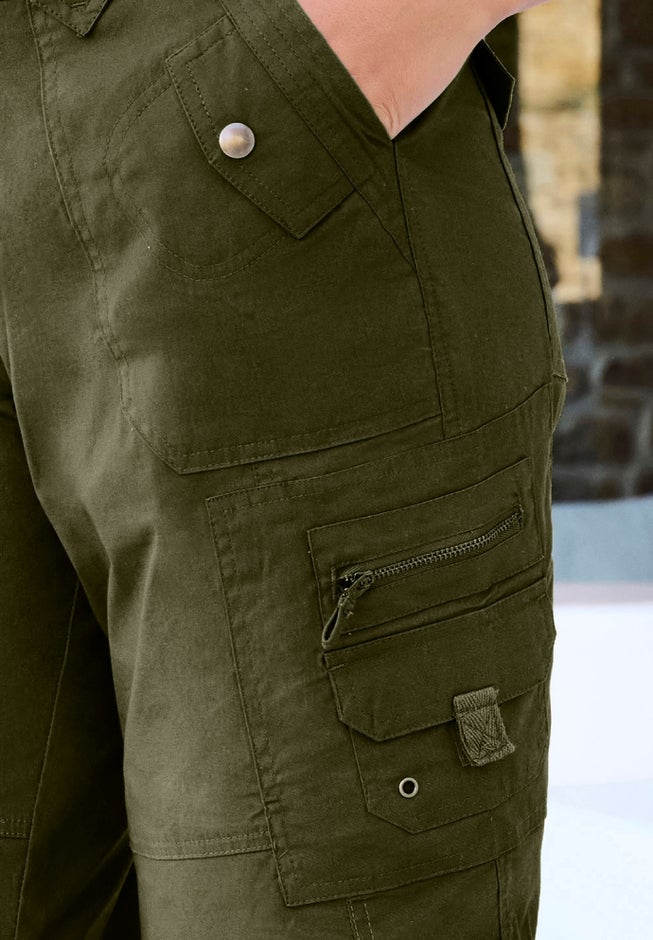 Plus Size Cargo Shorts image number 1