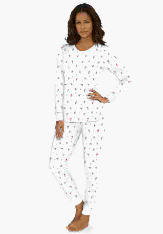 Thermal Crewneck Long-Sleeve Top image number 3