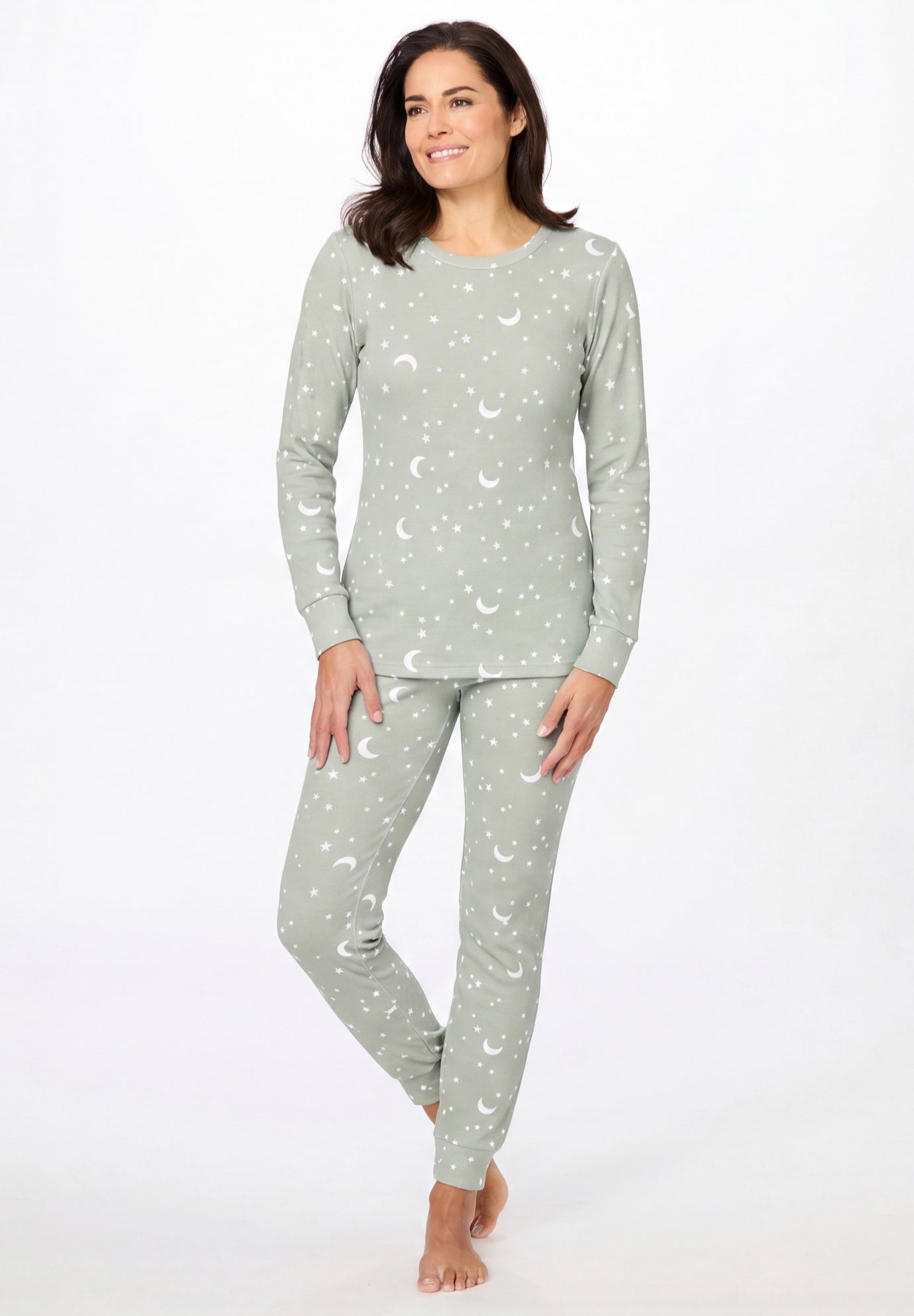 Thermal Crewneck Long-Sleeve Top image number 0