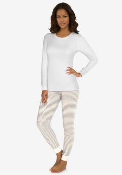 Thermal Crewneck Long-Sleeve Top
