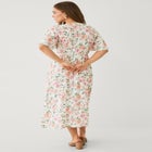 Button Front Empire Maxi Dress image number null