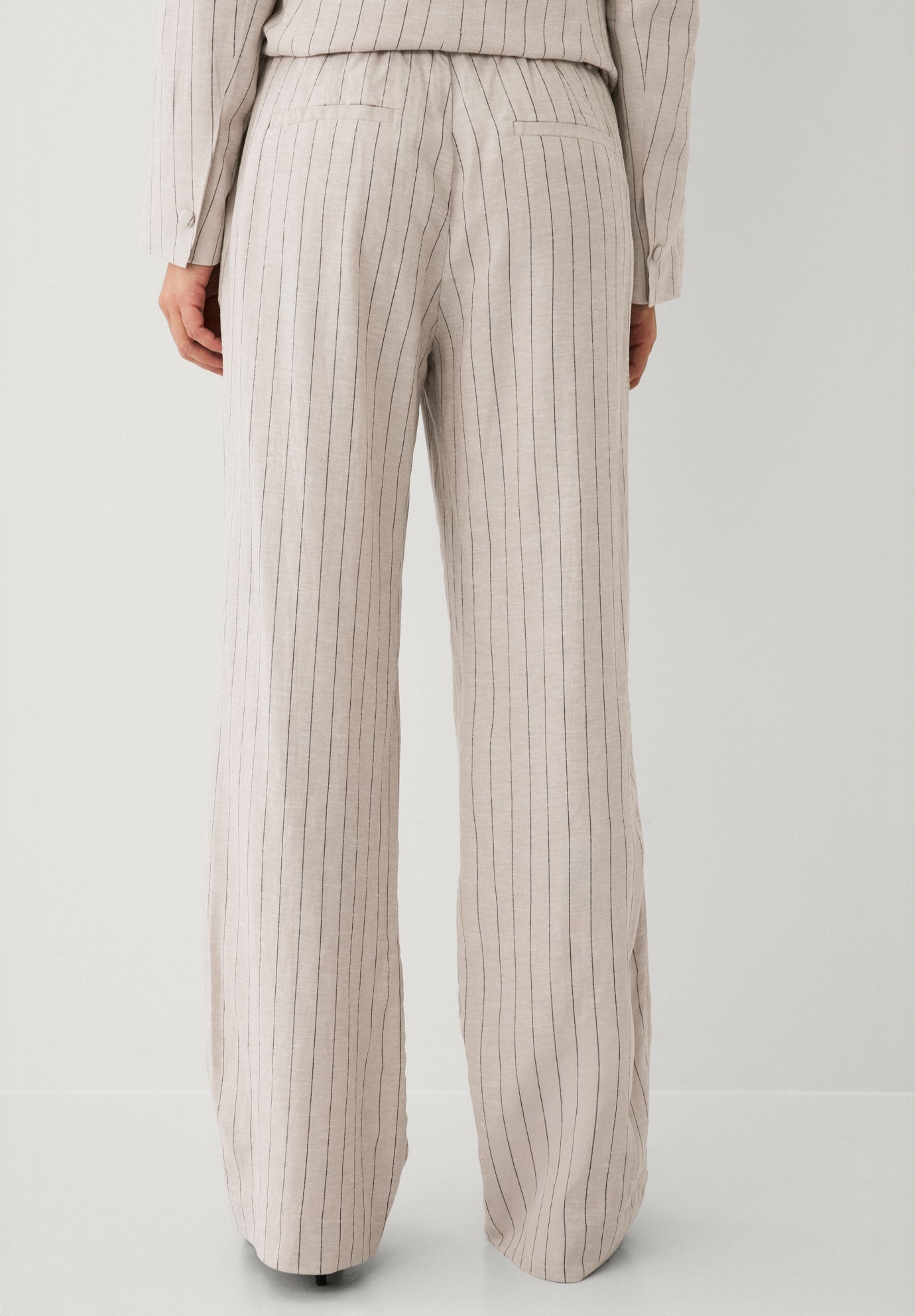 Wide Leg Linen Trouser image number 1