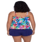 Roxy Two Tier Swim Romper image number null
