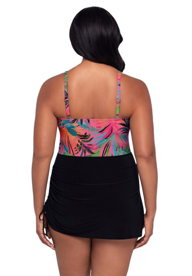 Julie Adjustable Skirt Swimdress image number 1