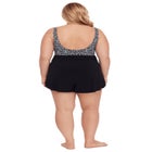 Rebecca Plus Swimsuit Romper with Pockets image number null