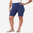 Plus Size Everyday Essential Stretch Bike Shorts image number null