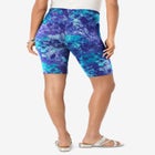 Plus Size Everyday Essential Stretch Bike Shorts image number null