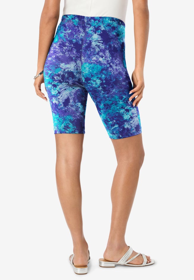 Plus Size Everyday Essential Stretch Bike Shorts image number 1