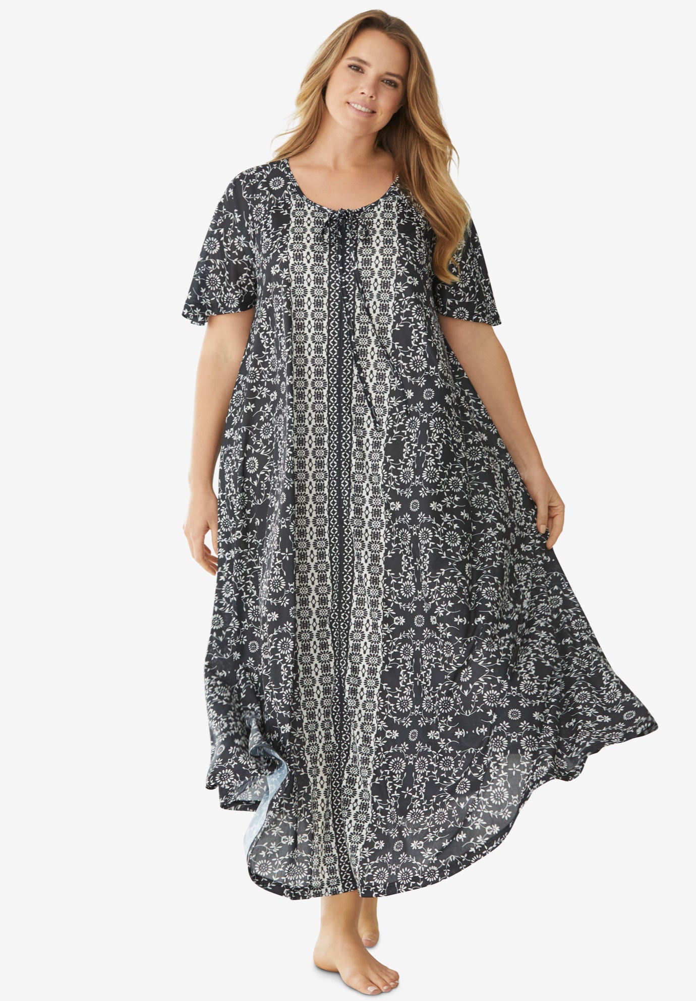 Sweeping Printed Lounger image number 0