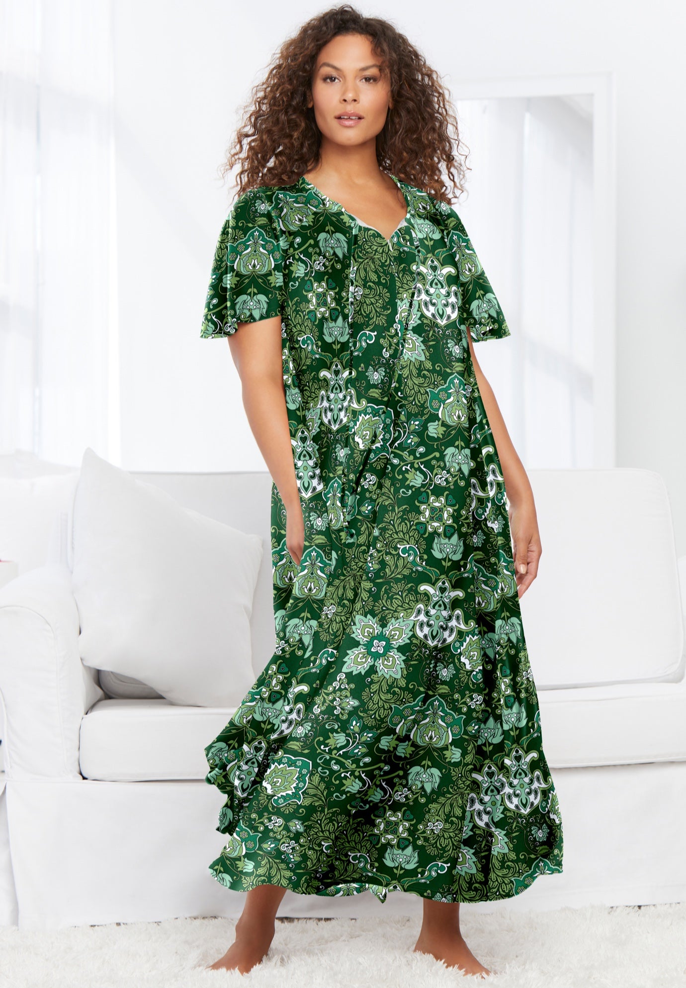 Sweeping Printed Lounger image number 4