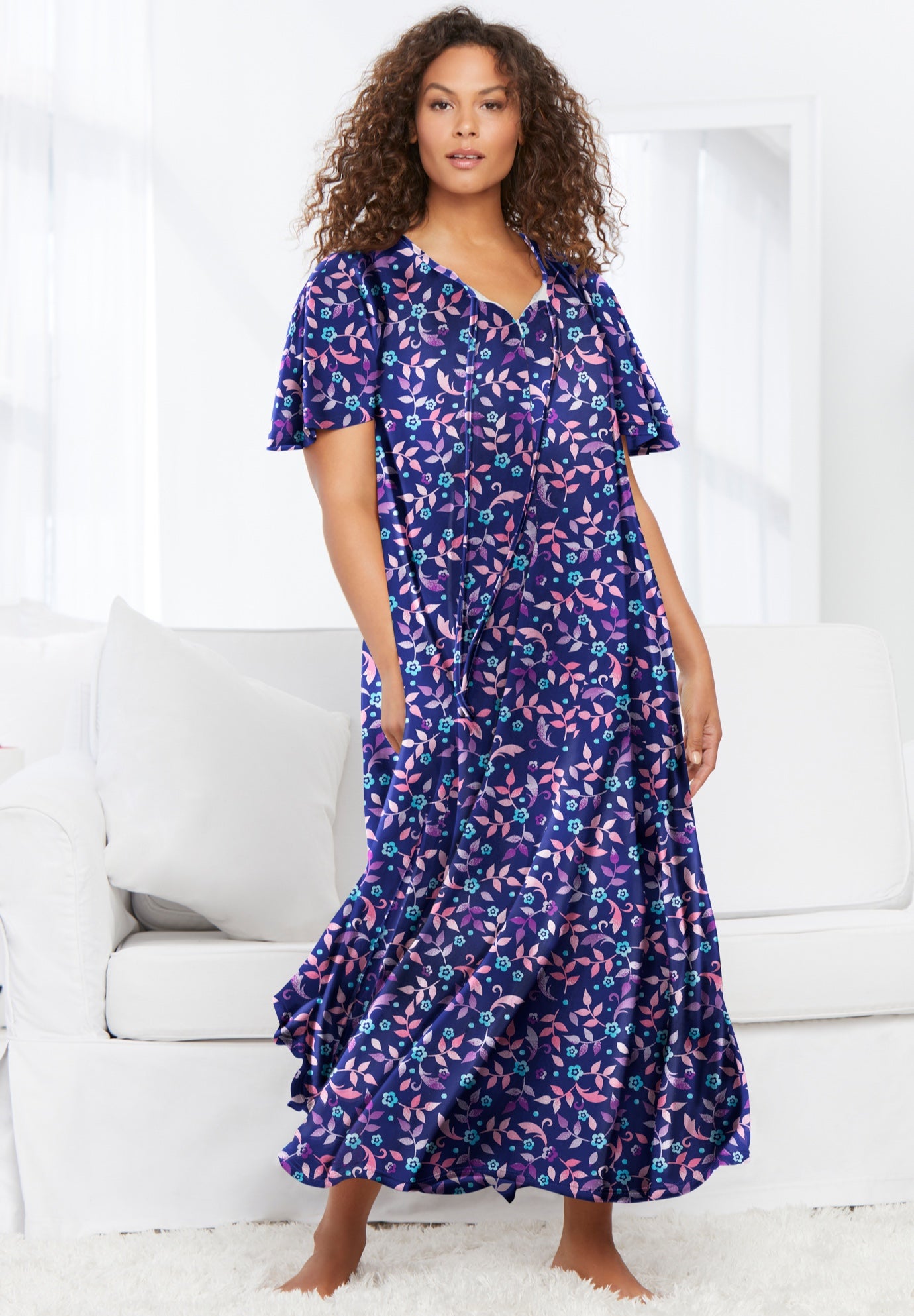 Sweeping Printed Lounger image number 0