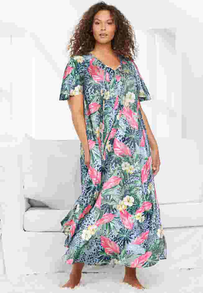 Sweeping Printed Lounger image number 0