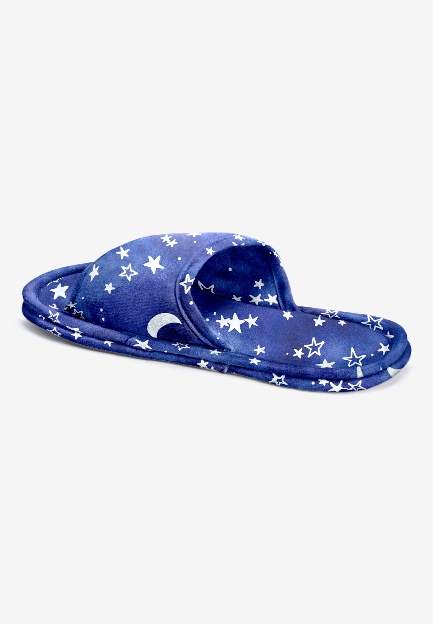 Dreams & Co.&reg; Cotton Slide Slippers image number 1