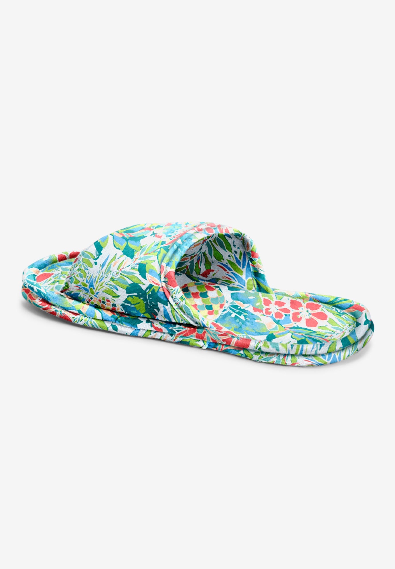 Dreams & Co.&reg; Cotton Slide Slippers image number 1