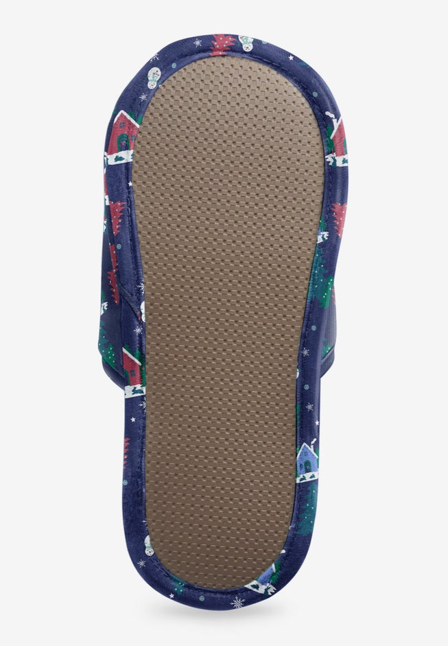 Cotton Slide Slippers image number 2