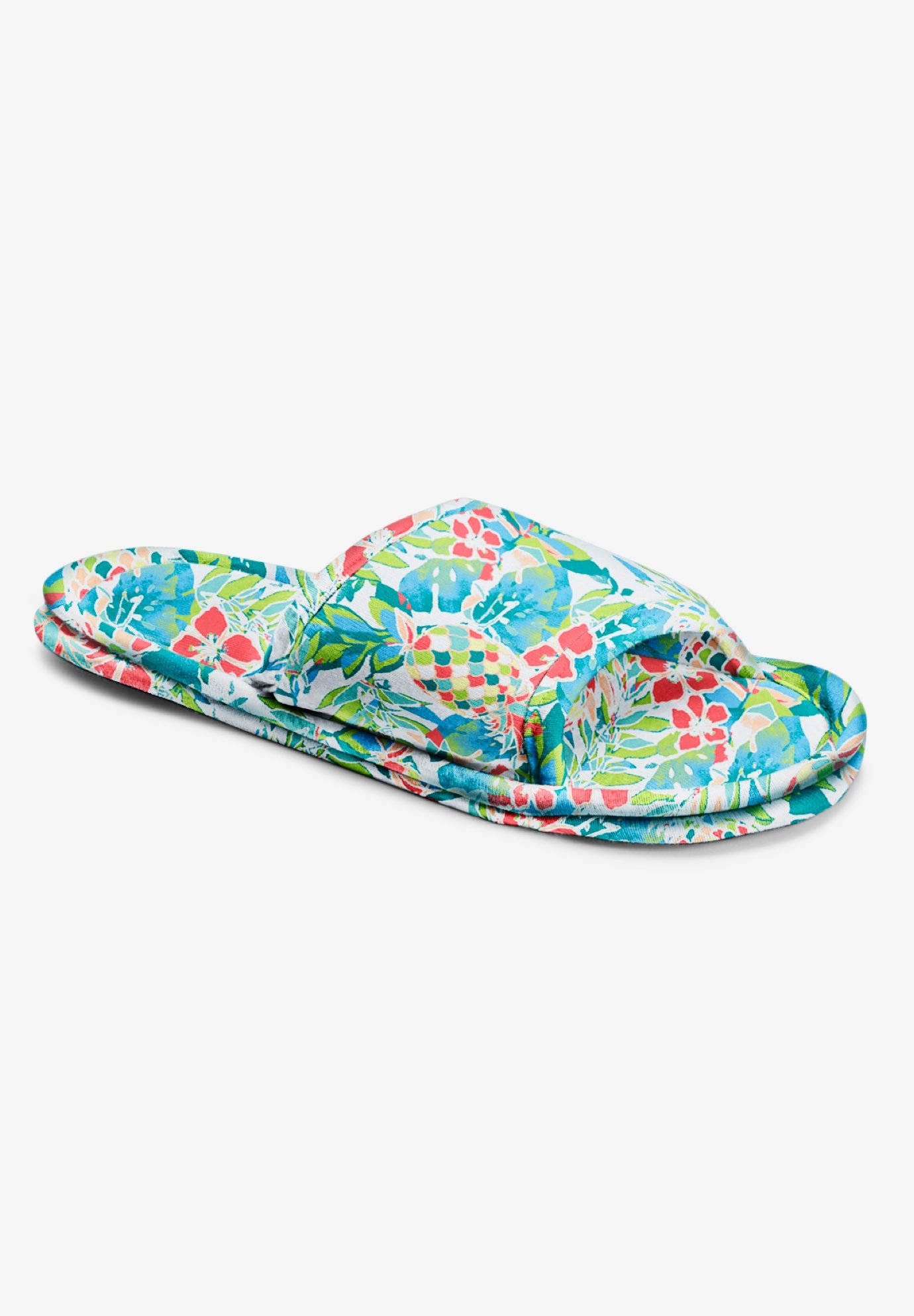 Dreams & Co.&reg; Cotton Slide Slippers image number 0