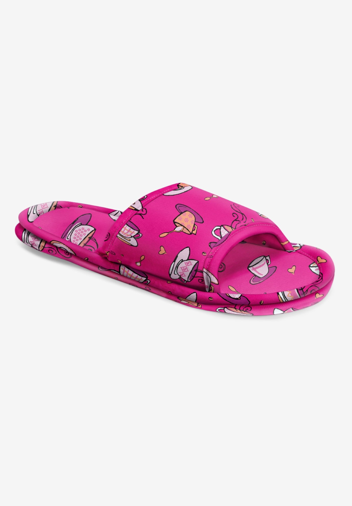Cotton Slide Slippers image number 0