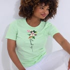 Cotton Slub Graphic Tee image number null