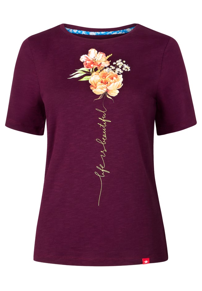 Cotton Slub Graphic Tee image number 4
