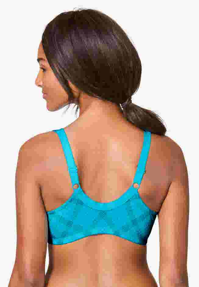 Cotton Front-Close Wireless Bra image number 1