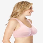 Cotton Front-Close Wireless Bra image number null