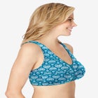 Cotton Front-Close Wireless Bra image number null