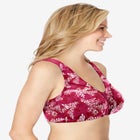 Cotton Front-Close Wireless Bra image number null
