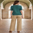 Pullover Pointelle Sweater image number null