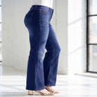 Plus Size 360&ordm; Stretch 5-Pocket Bootcut Pull-On Jean image number null