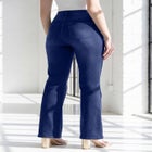 Plus Size 360&ordm; Stretch 5-Pocket Bootcut Pull-On Jean image number null