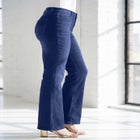 Plus Size 360&ordm; Stretch 5-Pocket Bootcut Pull-On Jean image number null
