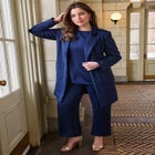 Perfect Ease Knit Duster Jacket image number null