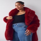 Long Faux Fur Coat image number 5