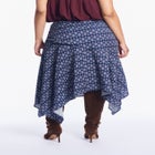 Asymmetric Printed Skirt image number 2