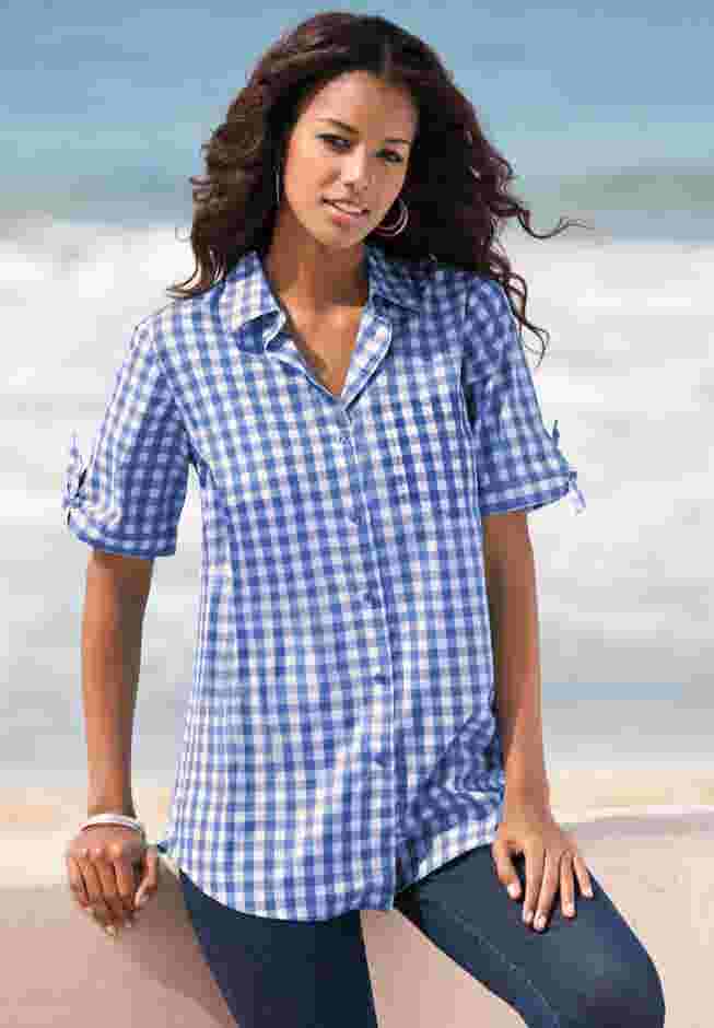 French Check Shirt image number 0