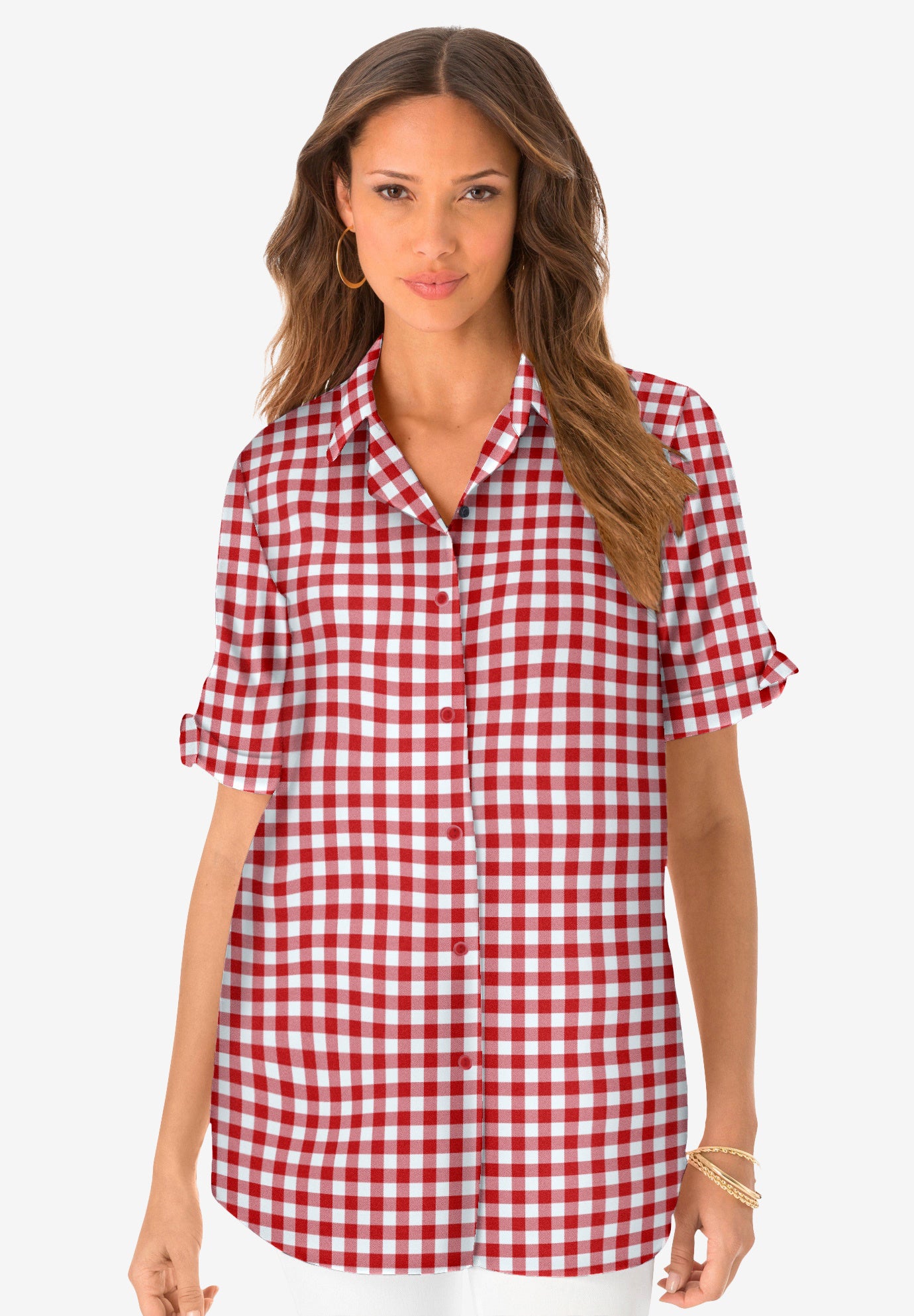 French Check Shirt image number 0