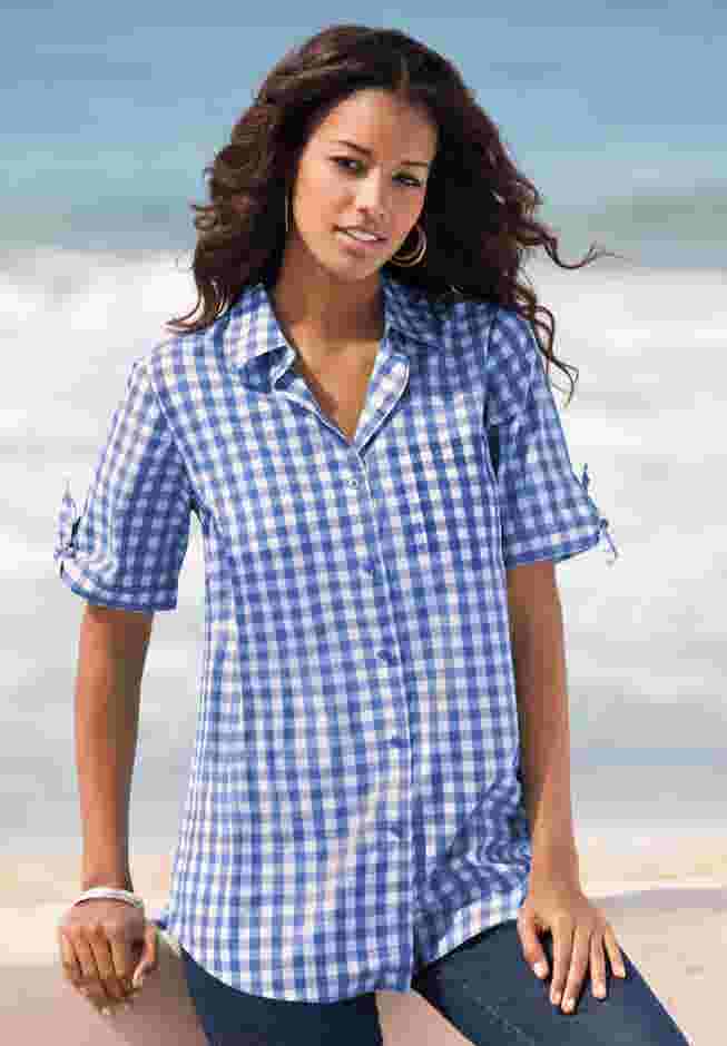 French Check Shirt image number 0